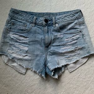 American Eagle Hi-Rise Festival Shorts